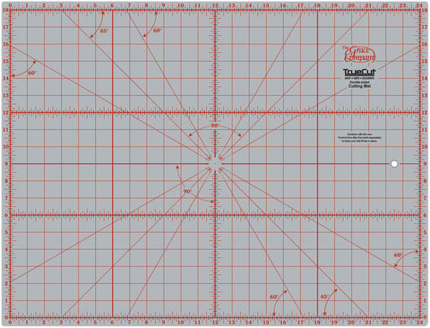 TrueCut Double-Sided Rotary Cutting Mat 18"X24"