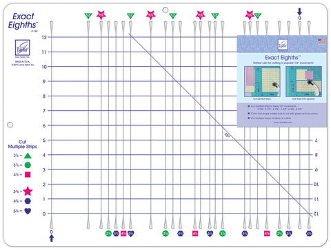 June Tailor Exact Eighths Ruler
