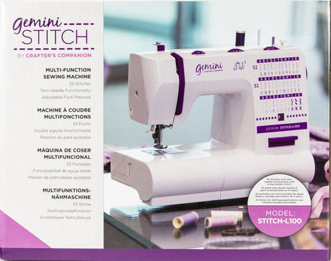 Gemini Stitch Sewing Machine (North American Version)