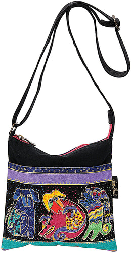 Laurel Burch Artistic Totes Crossbody 10"X10"