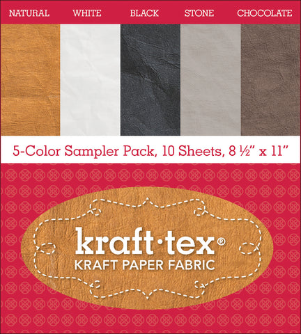 kraft-tex Sampler Pack 8.5"X11" 10/Pkg