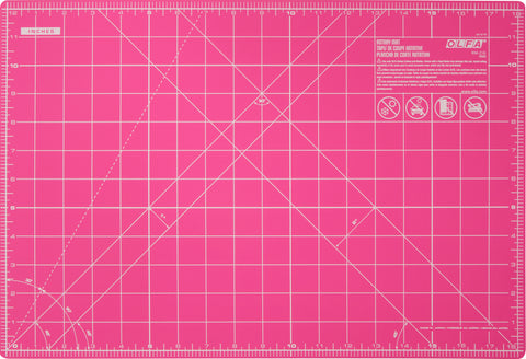 OLFA Splash Gridded Cutting Mat 12"X18"