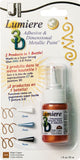 Jacquard Lumiere 3D Metallic Paint & Adhesive Blister Pk 1oz