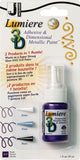 Jacquard Lumiere 3D Metallic Paint & Adhesive Blister Pk 1oz