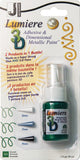 Jacquard Lumiere 3D Metallic Paint & Adhesive Blister Pk 1oz