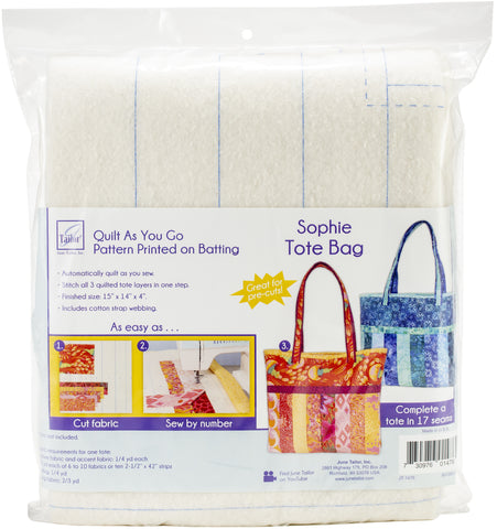 June Tailor Quilt As You Go Tote Bag
