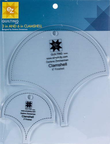 EZ Quilting Clam Template