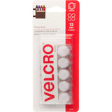 VELCRO(R) Brand Sticky Back Coins .625" 15/Pkg