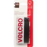 VELCRO(R) Brand Sticky Back Tape .75"X3.5" 4/Pkg