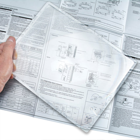 Carson Deluxe Framed Shatterproof Page Magnifier 10.75"X8.5"