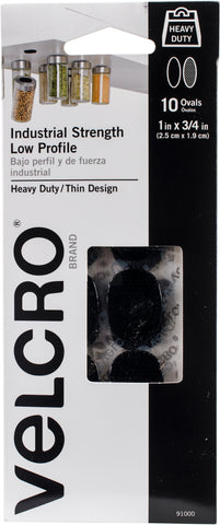 VELCRO(R) Brand Industrial Strength Coins 1"X.75" 10/Pkg