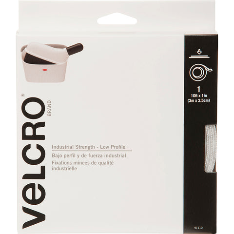 VELCRO(R) Brand Industrial Strength Low Profile Tape 1"X10'