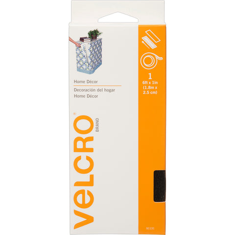 VELCRO(R) Brand Home Decor Sew-On & Sticky Back Tape 1"X6'