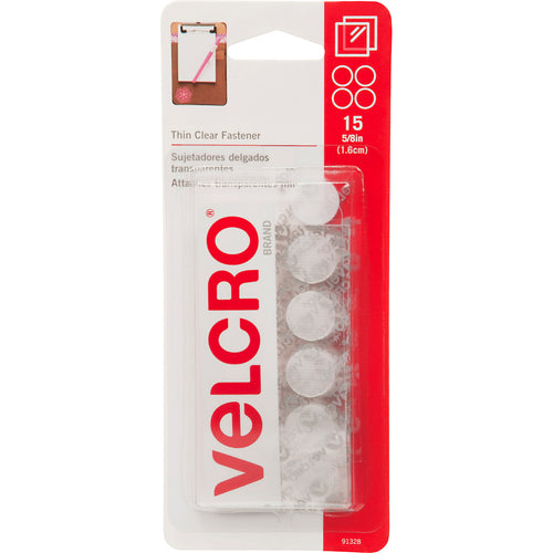 VELCRO(R) Brand Thin Fasteners Coins .625" 15/Pkg