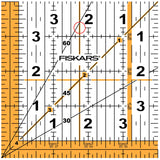 Fiskars Square Acrylic Ruler