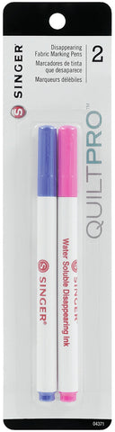 Singer QuiltPro Disappearing Fabric Marking Pens - Fine