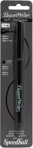 Speedball Elegant Writer Permanent Chisel Tip Marker 1.3mm