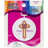 Janlynn Mini Counted Cross Stitch Kit 2.75" Oval