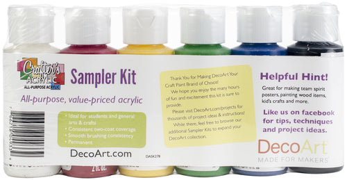 Crafter's Acrylic Value Pack 6/Pkg