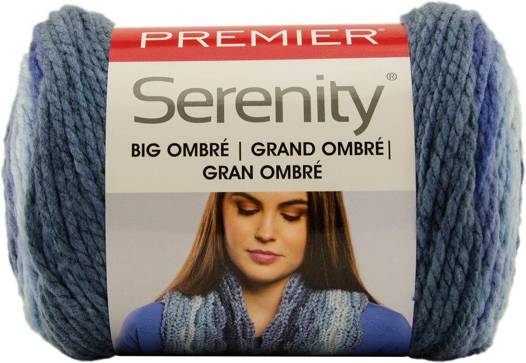 Premier serenity big ombre yarn sale