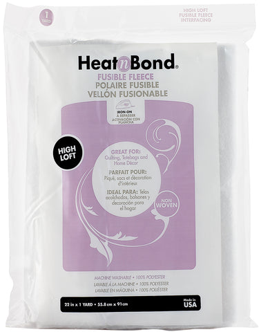 Thermoweb HeatnBond Iron-On Fusible Fleece High Loft