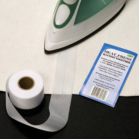 Heat Press Batting Together - White