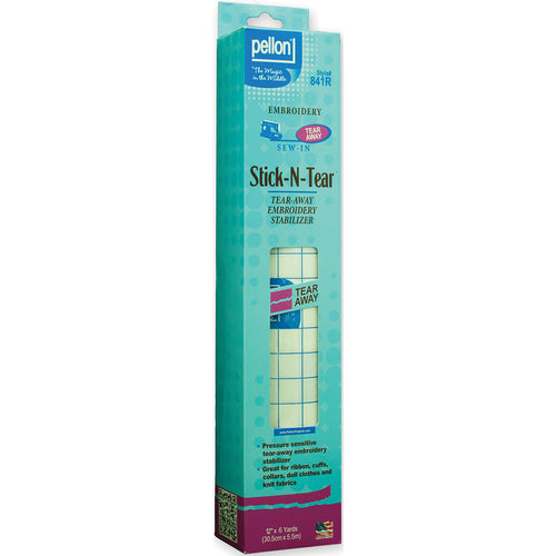 Pellon Stick-N-Tear Away Embroidery Stabilizer