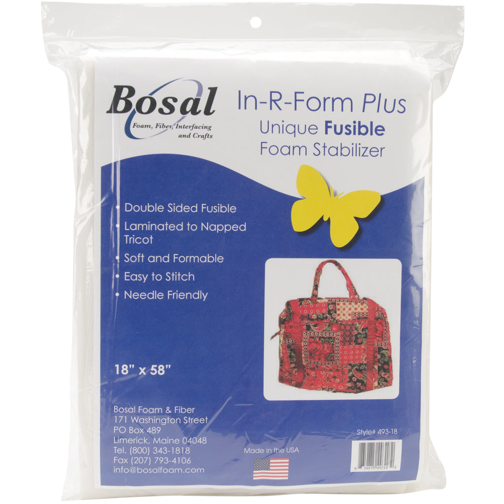 Bosal In-R-Form Plus Double-Sided Fusible Foam Stabilizer - 36 x