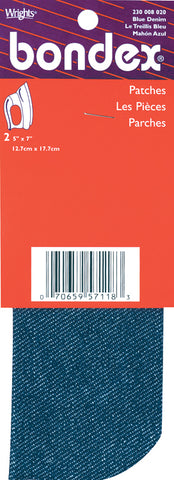 Bondex Iron-On Patches 5"X7" 2/Pkg