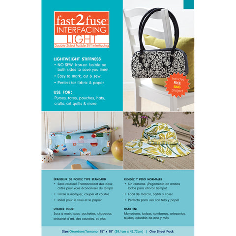 Fast2fuse Fusible Interfacing Light