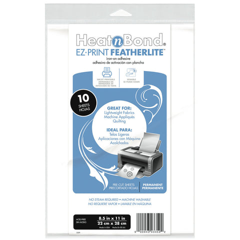 Thermoweb HeatnBond EZ-Print Featherlite Iron-On Adhesive