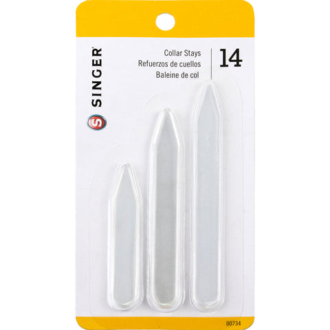 Singer Collar Stays 14/Pkg