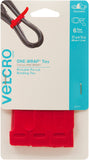 VELCRO(R) Brand ONE-WRAP(R) Thin Ties .5"X11" 6/Pkg