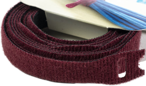 VELCRO(R) Brand ONE-WRAP(R) Pre-Cut Ties .5"X8" 10/Pkg