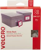 VELCRO(R) Brand Sticky Back Coins .75" 200/Pkg