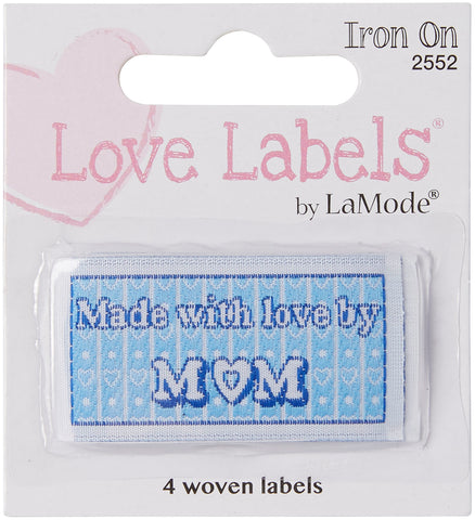 Blumenthal Iron-On Lovelabels 4/Pkg