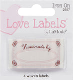 Blumenthal Iron-On Lovelabels 4/Pkg