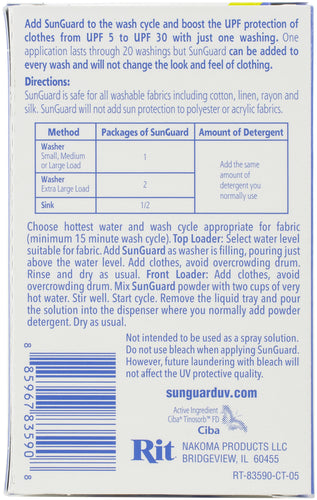 Rit Sun Guard Laundry Treatment Powder