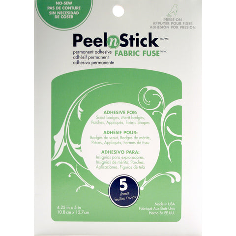 Thermoweb Peel'n Stick Fabric Fuse Sheets