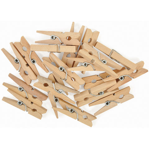 Kaisercraft Tiny Clothespins 20/Pkg