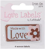 Blumenthal Iron-On Lovelabels 4/Pkg