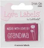 Blumenthal Iron-On Lovelabels 4/Pkg