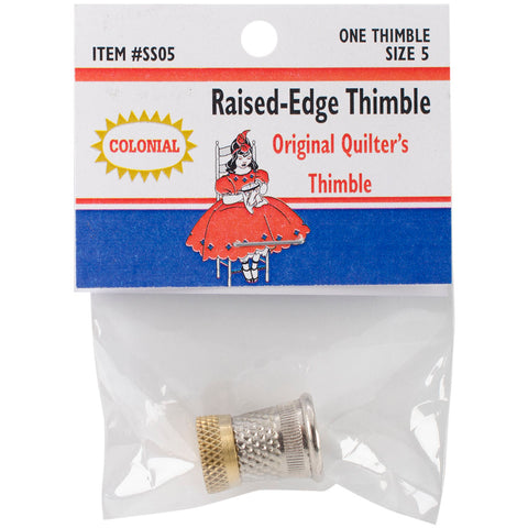 Colonial Raised-Edge Thimble