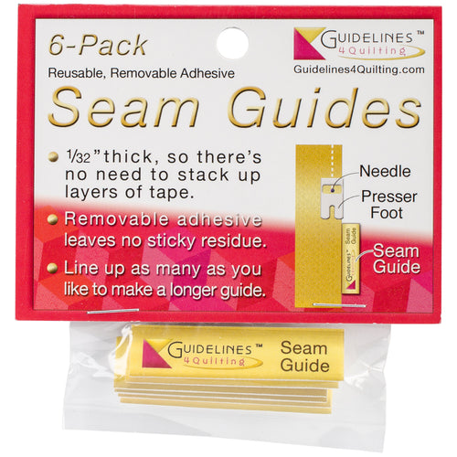 Guidelines4Quilting Seam Guides 6/Pkg