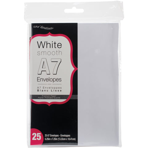Darice Heavyweight A7 Envelopes (5.25"X7.25") 25/Pkg