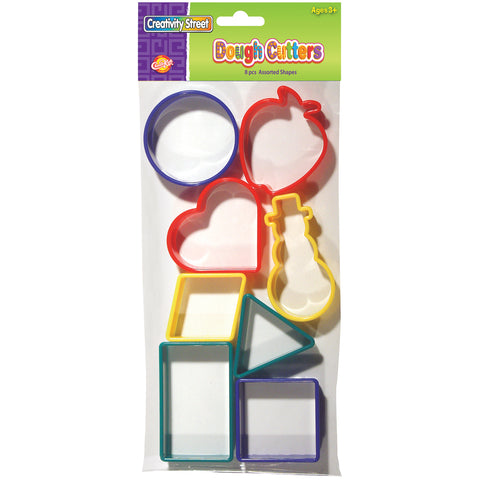 Creativity Street Dough Cutters 8/Pkg
