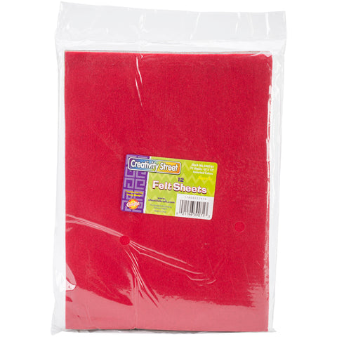 Felt Sheets 9"X12" 12/Pkg