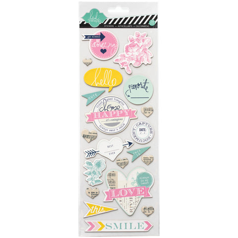 Heidi Swapp Chipboard Stickers 4.5"X12"