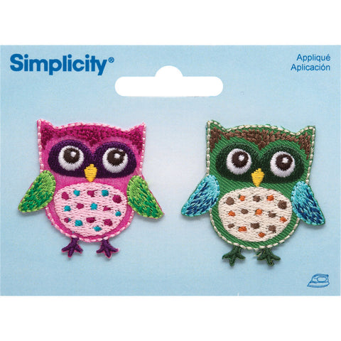 Simplicity Iron-On Appliques 2/Pkg
