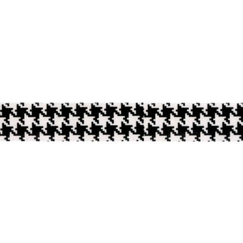 Offray Houndstooth II Ribbon 1-1/2"X10yd